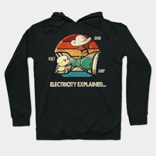 Electricity Explained Vintage Hoodie